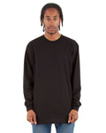 Shaka Wear SHALS - Unisex Active Long Sleeve Tee - Black