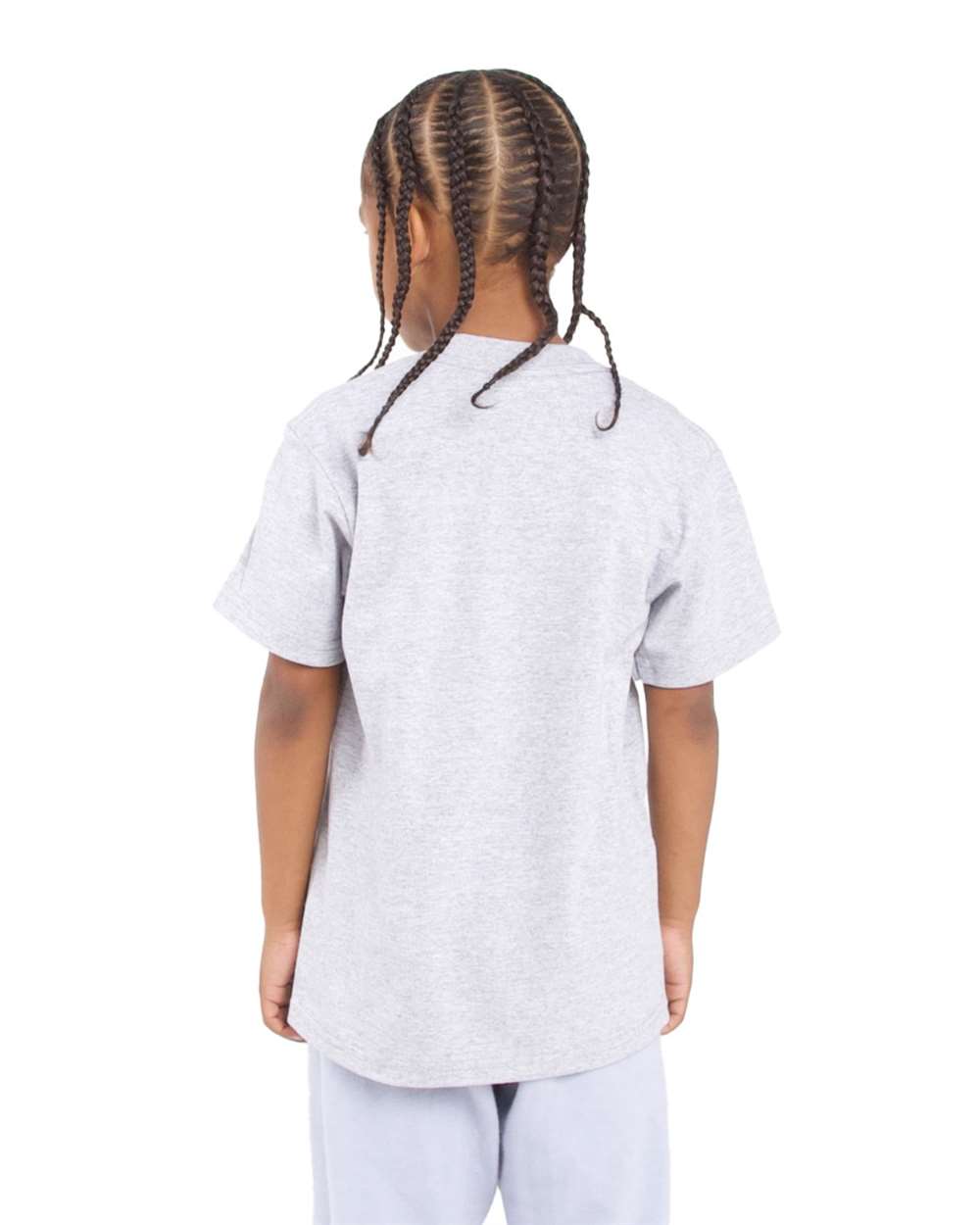 Shaka Wear SHSSY - Youth Active Tee - Heather Grey