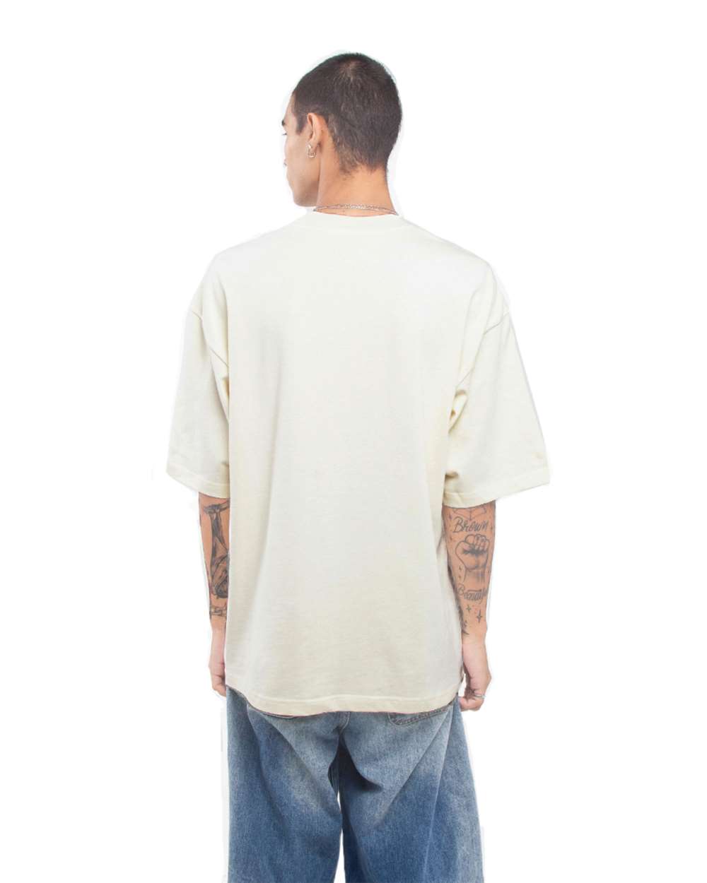 Shaka Wear SHGDN - Unisex Garment-Dyed Designer Tee - Cream