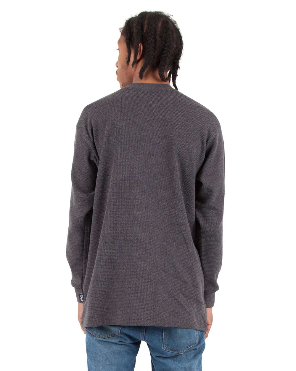 Shaka Wear SHTHRM - Unisex Heavyweight Thermal - Charcoal Grey Heather