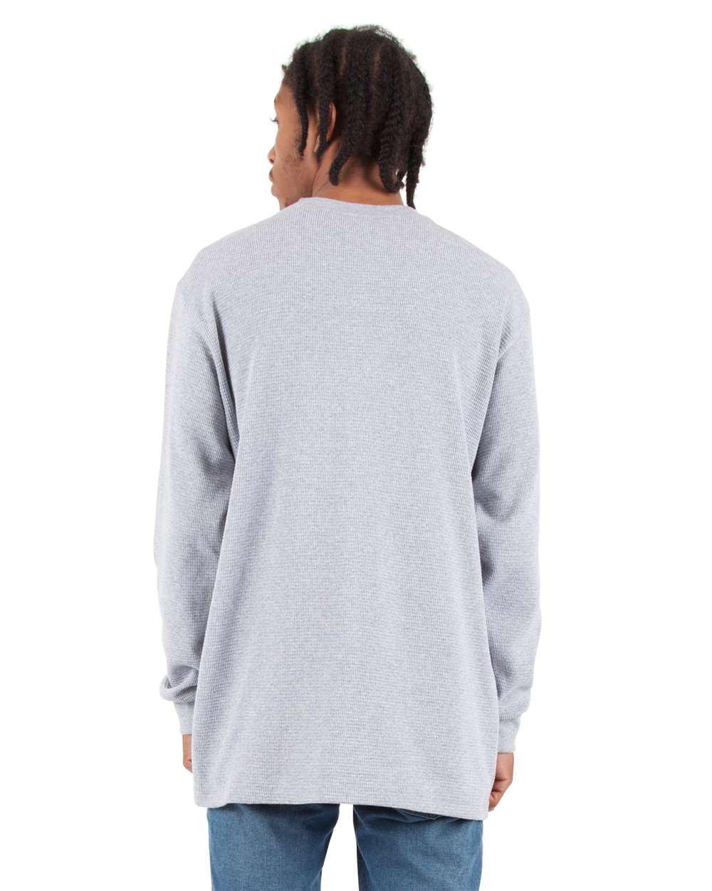 Shaka Wear SHTHRM - Unisex Heavyweight Thermal - Heather Grey