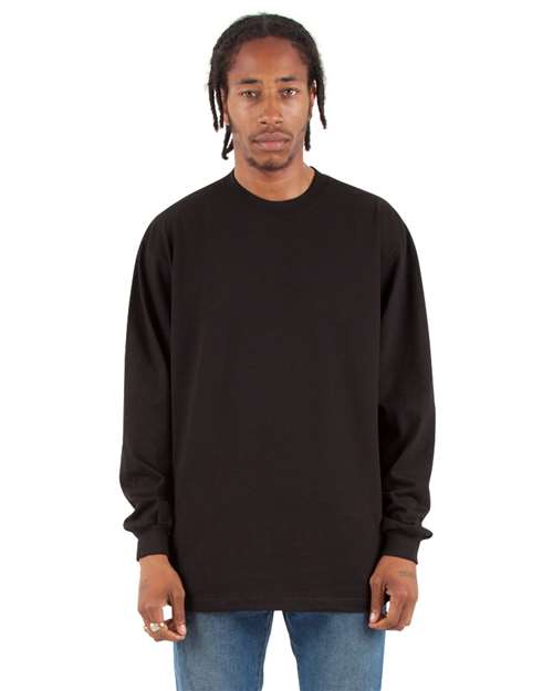 Shaka Wear SHMHLST - Unisex Tall Max Heavyweight Long Sleeve Tee