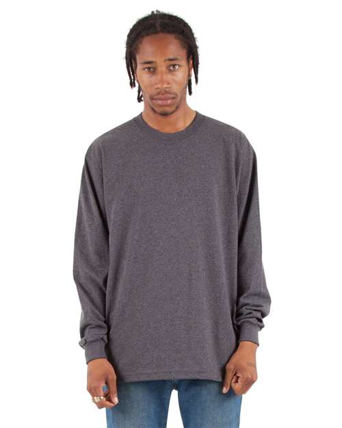 Shaka Wear SHMHLST - Unisex Tall Max Heavyweight Long Sleeve Tee