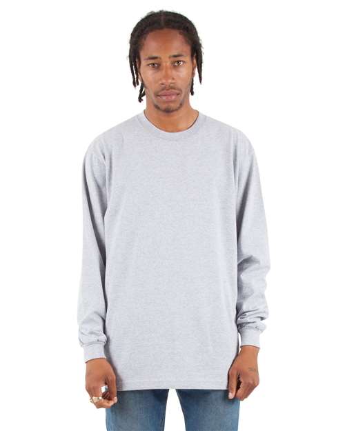 Shaka Wear SHMHLST - Unisex Tall Max Heavyweight Long Sleeve Tee