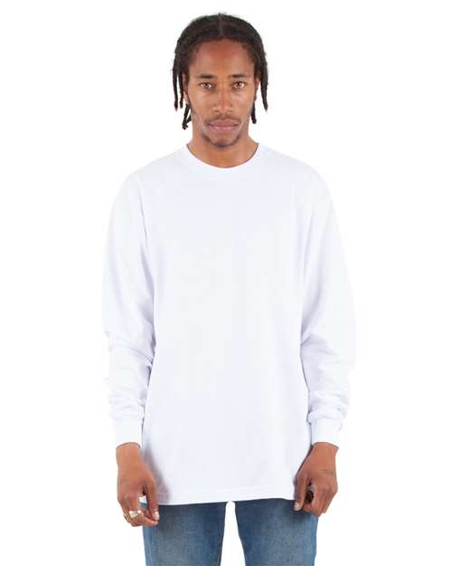 Shaka Wear SHMHLST - Unisex Tall Max Heavyweight Long Sleeve Tee