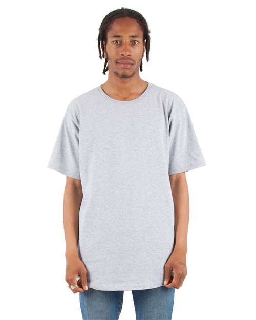 Shaka Wear SHCLT - Unisex Curved Hem Long Tee