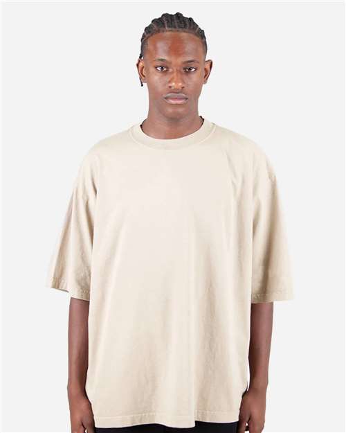 Shaka Wear SHGDD - Unisex Max Heavyweight Garment-Dyed Drop Shoulder Tee