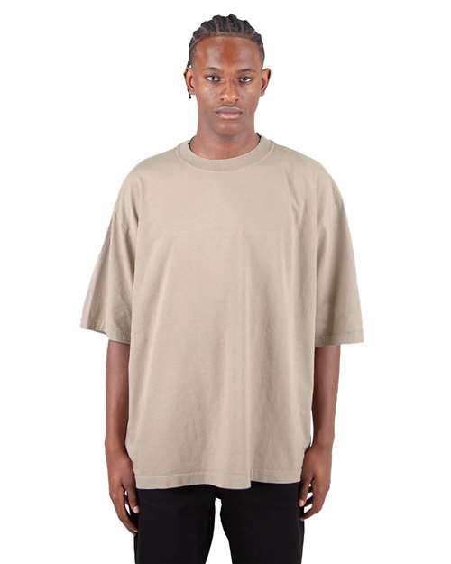 Shaka Wear SHGDD - Unisex Max Heavyweight Garment-Dyed Drop Shoulder Tee