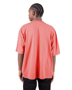 Shaka Wear SHGDD - Unisex Max Heavyweight Garment-Dyed Drop Shoulder Tee - Peach