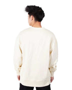 Shaka Wear SHGFC - Unisex Los Angeles Garment-Dyed Crewneck Sweatshirt - Cream