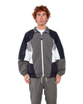 Shaka Wear SHNTJ - Unisex Nylon Track Jacket - Grey