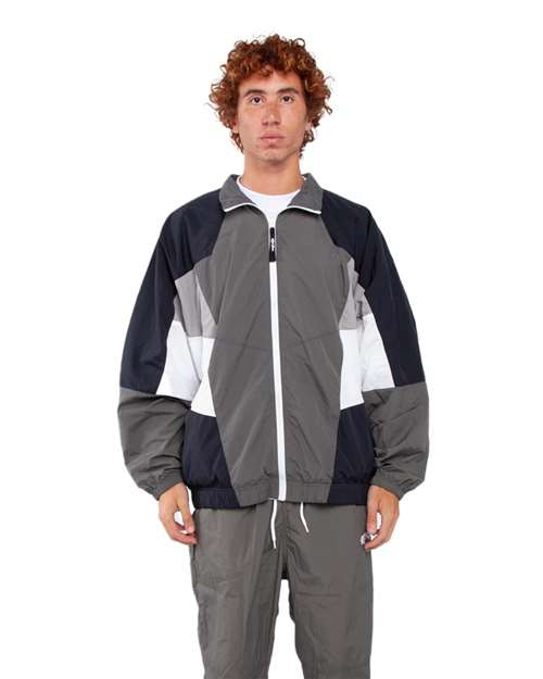 Shaka Wear SHNTJ - Unisex Nylon Track Jacket