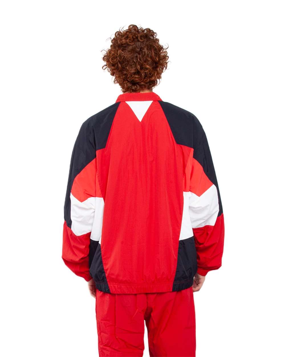 Shaka Wear SHNTJ - Unisex Nylon Track Jacket - Red