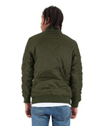 Shaka Wear SHBJ - Unisex Bomber Jacket - Olive