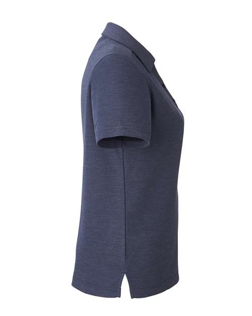 CORE365 CE112W - Women's Fusion ChromaSoftTM Pique Polo - Classic Navy Heather