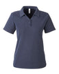 CORE365 CE112W - Women's Fusion ChromaSoftTM Pique Polo - Classic Navy Heather