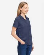 CORE365 CE112W - Women's Fusion ChromaSoftTM Pique Polo - Classic Navy Heather