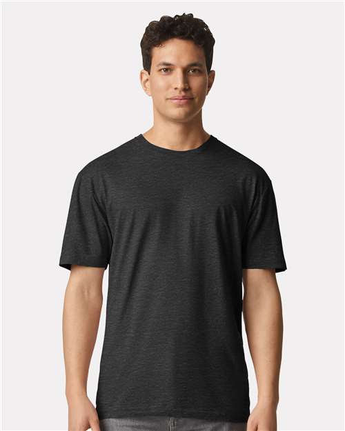 Gildan 3000 - Unisex Light Cotton T-Shirt - Heather Dark Grey