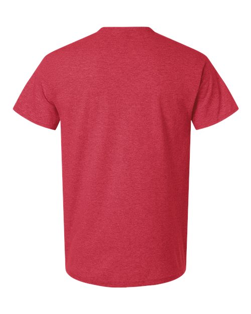 Gildan 3000 - Unisex Light Cotton T-Shirt - Heather Red