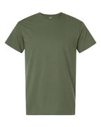 Gildan 3000 - Unisex Light Cotton T-Shirt - Military Green