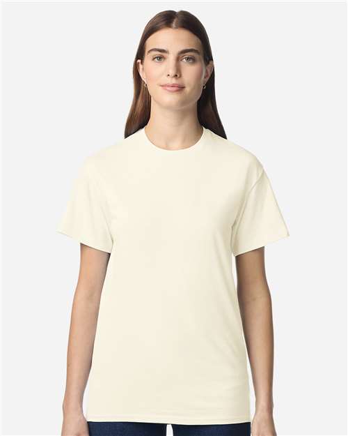 Gildan 3000 - Unisex Light Cotton T-Shirt - Off White