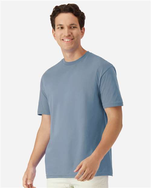 Gildan 3000 - Unisex Light Cotton T-Shirt - Stone Blue