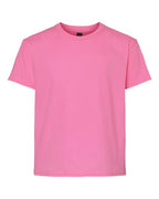 Gildan 3000B - Youth Light Cotton T-Shirt - Azalea