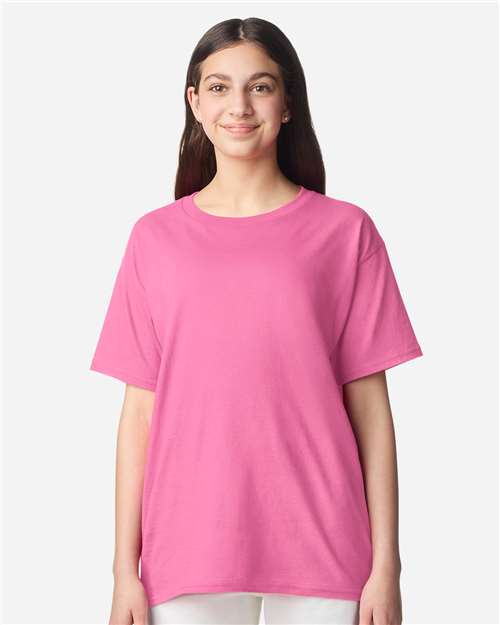 Gildan 3000B - Youth Light Cotton T-Shirt - Azalea