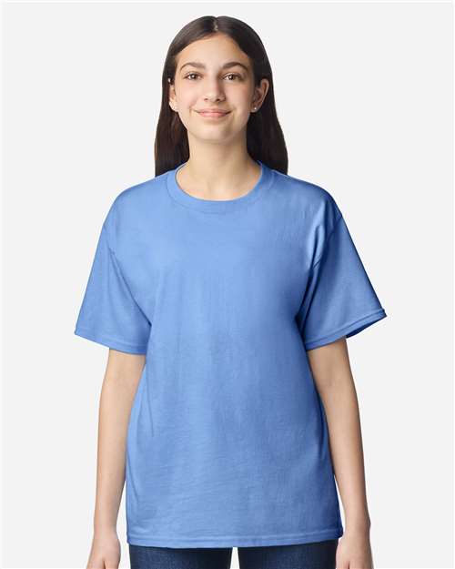 Gildan 3000B - Youth Light Cotton T-Shirt - Carolina Blue