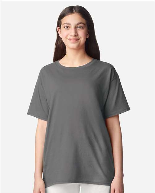 Gildan 3000B - Youth Light Cotton T-Shirt - Charcoal
