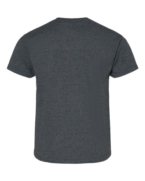 Gildan 3000B - Youth Light Cotton T-Shirt - Dark Heather