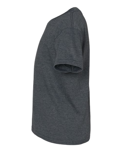 Gildan 3000B - Youth Light Cotton T-Shirt - Dark Heather