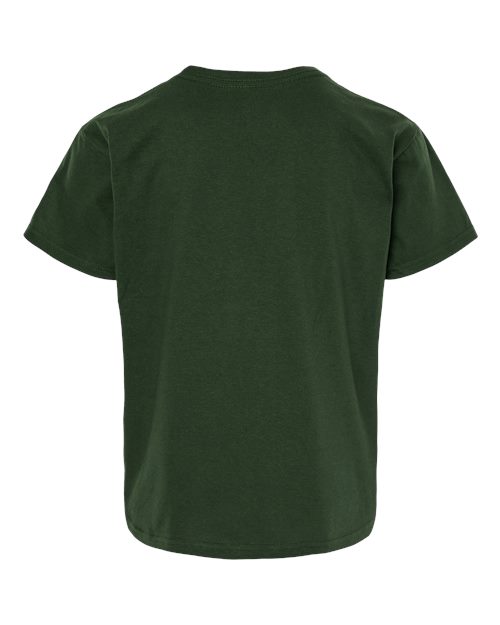 Gildan 3000B - Youth Light Cotton T-Shirt - Forest Green