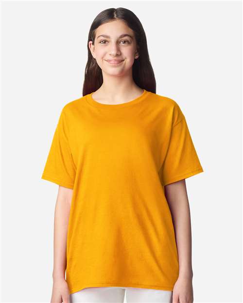 Gildan 3000B - Youth Light Cotton T-Shirt - Gold