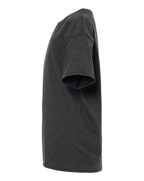 Gildan 3000B - Youth Light Cotton T-Shirt - Heather Dark Grey