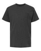 Gildan 3000B - Youth Light Cotton T-Shirt - Heather Dark Grey