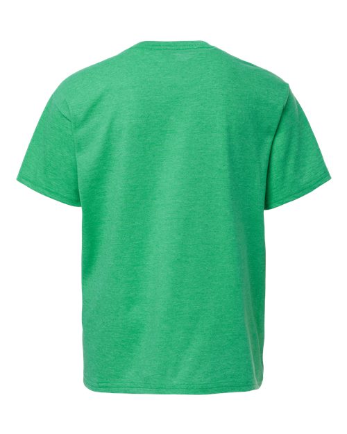 Gildan 3000B - Youth Light Cotton T-Shirt - Heather Irish Green