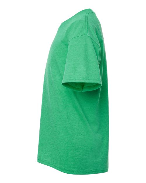 Gildan 3000B - Youth Light Cotton T-Shirt - Heather Irish Green