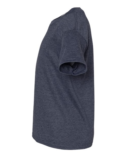 Gildan 3000B - Youth Light Cotton T-Shirt - Heather Navy
