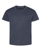 Gildan 3000B - Youth Light Cotton T-Shirt - Heather Navy