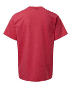 Gildan 3000B - Youth Light Cotton T-Shirt - Heather Red