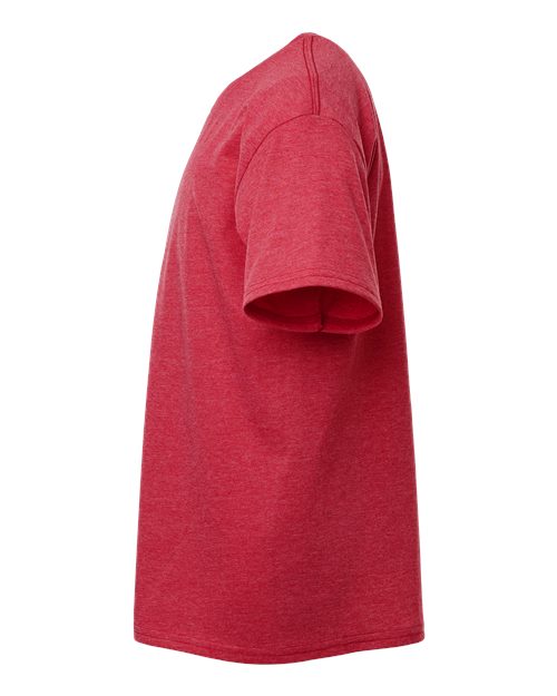 Gildan 3000B - Youth Light Cotton T-Shirt - Heather Red