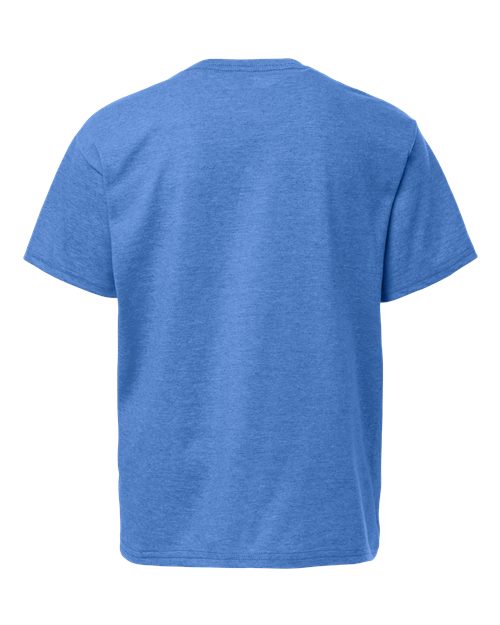 Gildan 3000B - Youth Light Cotton T-Shirt - Heather Royal