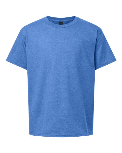 Gildan 3000B - Youth Light Cotton T-Shirt - Heather Royal