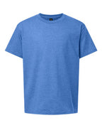 Gildan 3000B - Youth Light Cotton T-Shirt - Heather Royal
