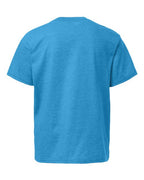 Gildan 3000B - Youth Light Cotton T-Shirt - Heather Sapphire