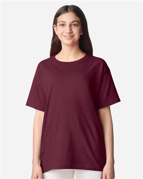 Gildan 3000B - Youth Light Cotton T-Shirt - Maroon