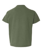 Gildan 3000B - Youth Light Cotton T-Shirt - Military Green