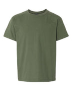Gildan 3000B - Youth Light Cotton T-Shirt - Military Green