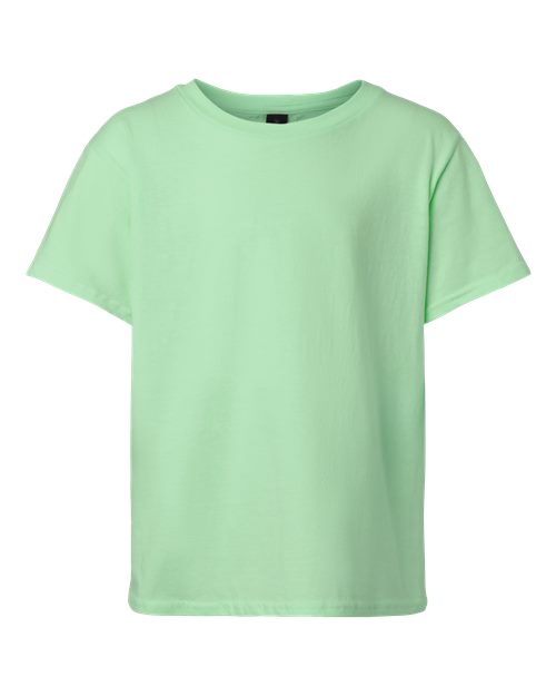 Gildan 3000B - Youth Light Cotton T-Shirt - Mint Green